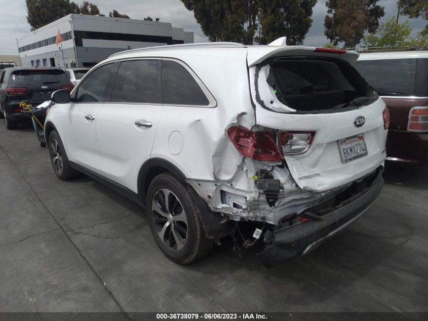 2018 KIA SORENTO EX V6 - 5XYPH4A52JG339427