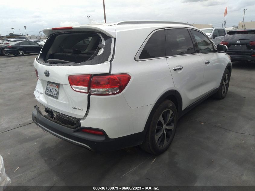 2018 KIA SORENTO EX V6 - 5XYPH4A52JG339427