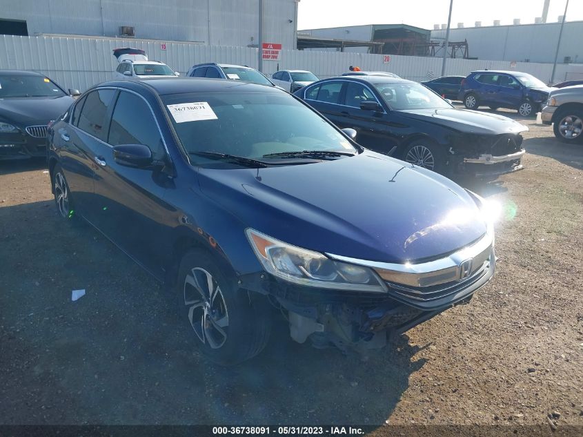 2016 HONDA ACCORD SEDAN LX - 1HGCR2F32GA035919