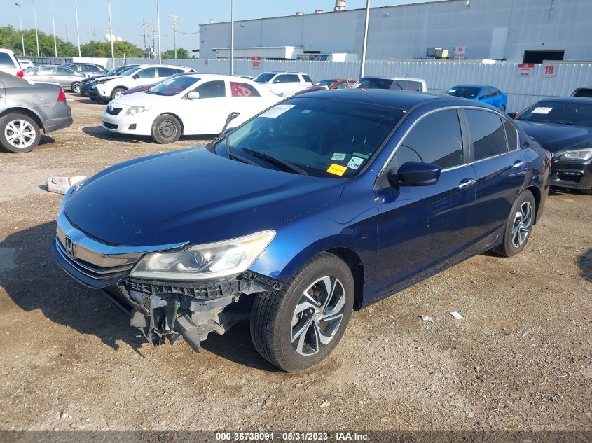 2016 HONDA ACCORD SEDAN LX - 1HGCR2F32GA035919