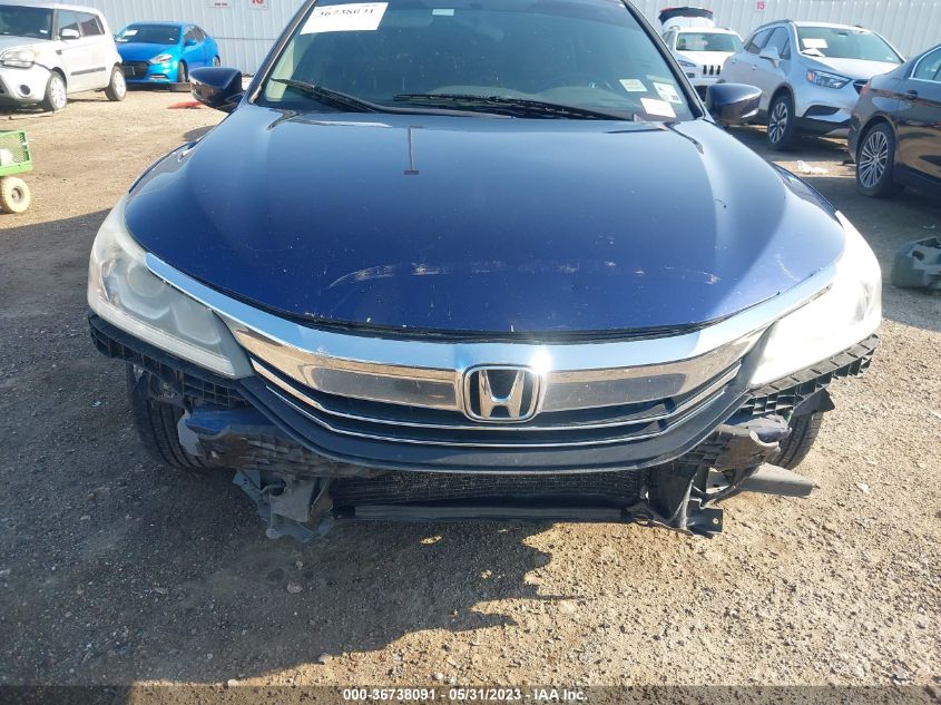 2016 HONDA ACCORD SEDAN LX - 1HGCR2F32GA035919