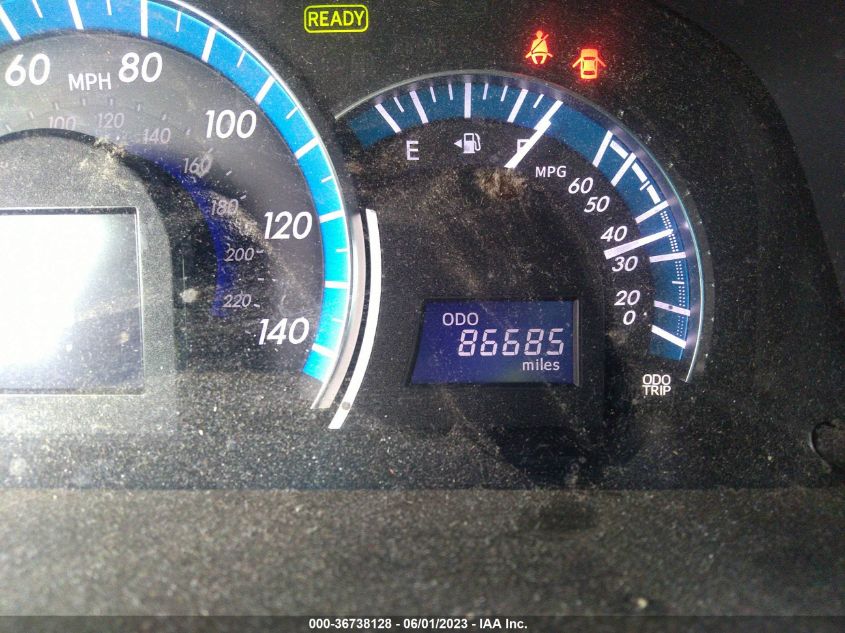 2013 TOYOTA CAMRY HYBRID LE/XLE - 4T1BD1FK0DU064836