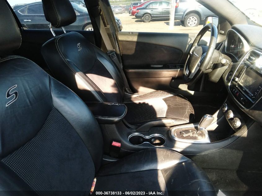 2013 CHRYSLER 200 LIMITED - 1C3CCBCG5DN580772