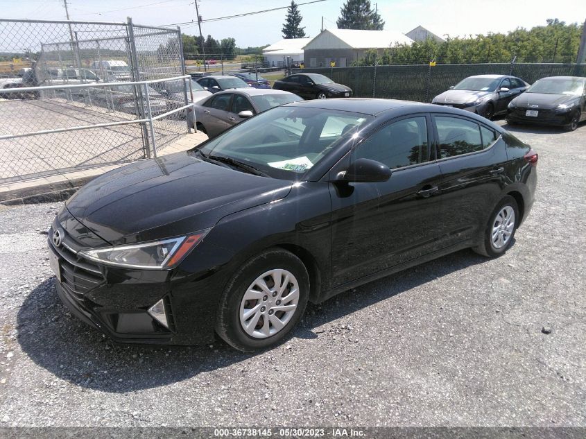 2019 HYUNDAI ELANTRA SE - 5NPD74LF9KH487094