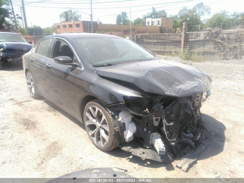 2016 CHRYSLER 200 C - 1C3CCCCG8GN189433