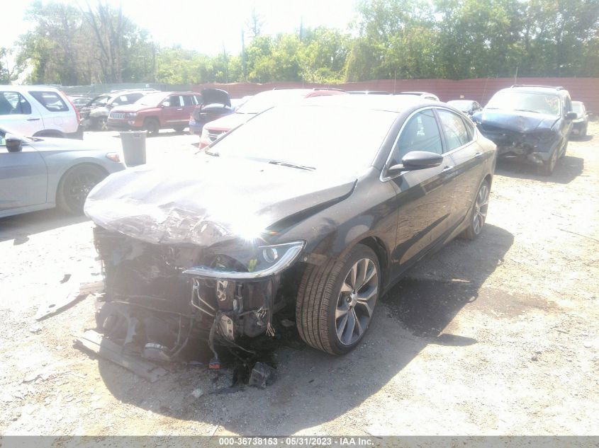 2016 CHRYSLER 200 C - 1C3CCCCG8GN189433