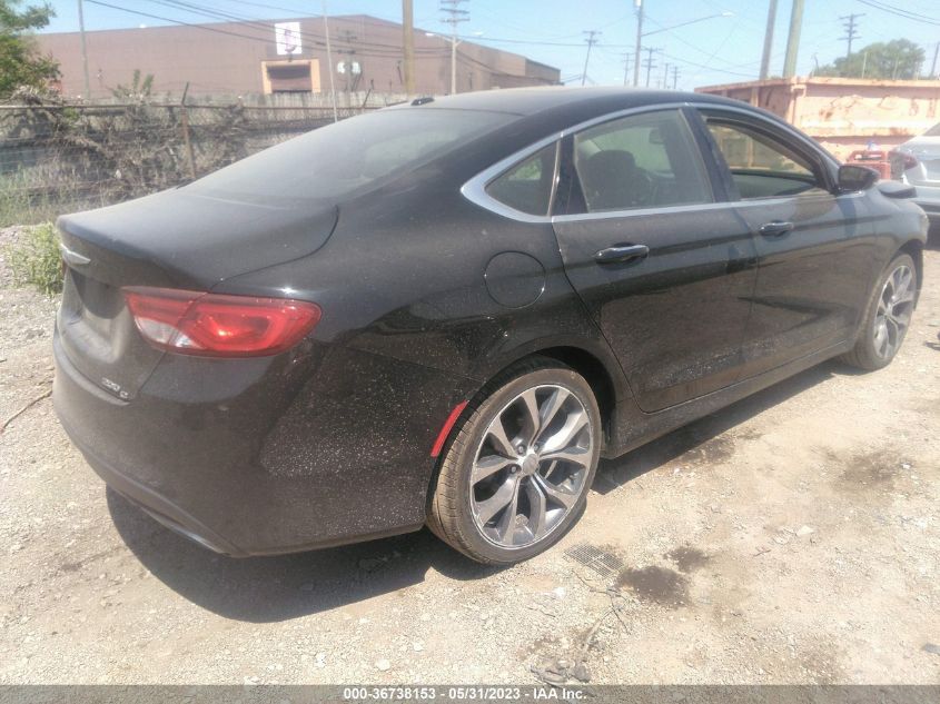 2016 CHRYSLER 200 C - 1C3CCCCG8GN189433