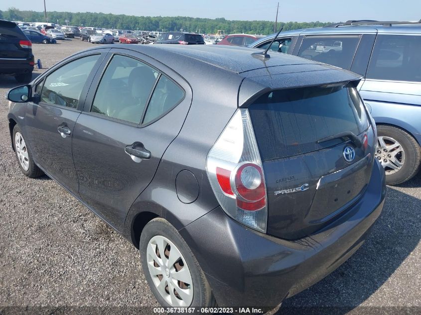 2013 TOYOTA PRIUS C ONE/TWO/THREE/FOUR - JTDKDTB38D1046388