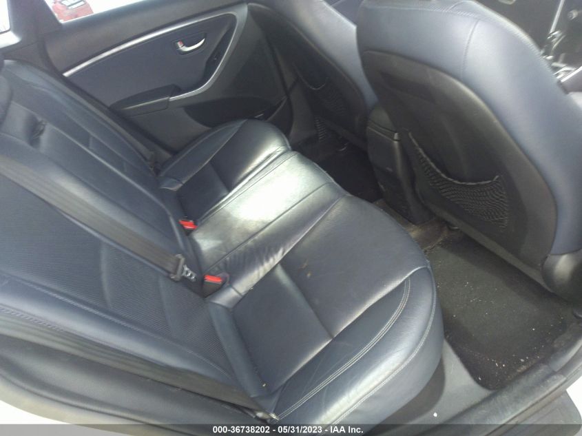2013 HYUNDAI ELANTRA GT W/BLUE INT - KMHD35LE6DU034497