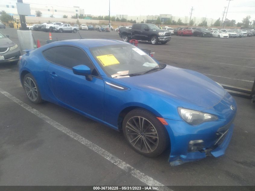 2013 SUBARU BRZ LIMITED - JF1ZCAC16D1603596