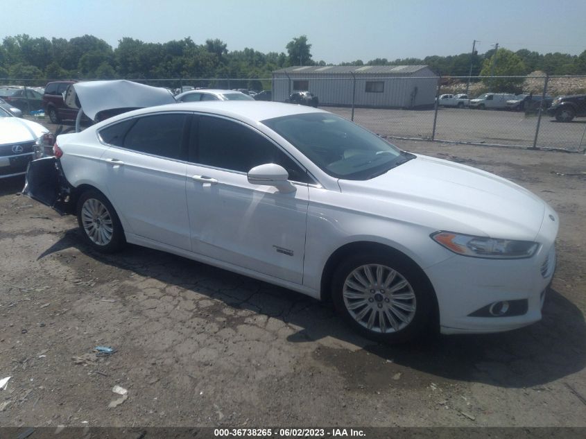 2016 FORD FUSION ENERGI SE LUXURY - 3FA6P0PU6GR324424