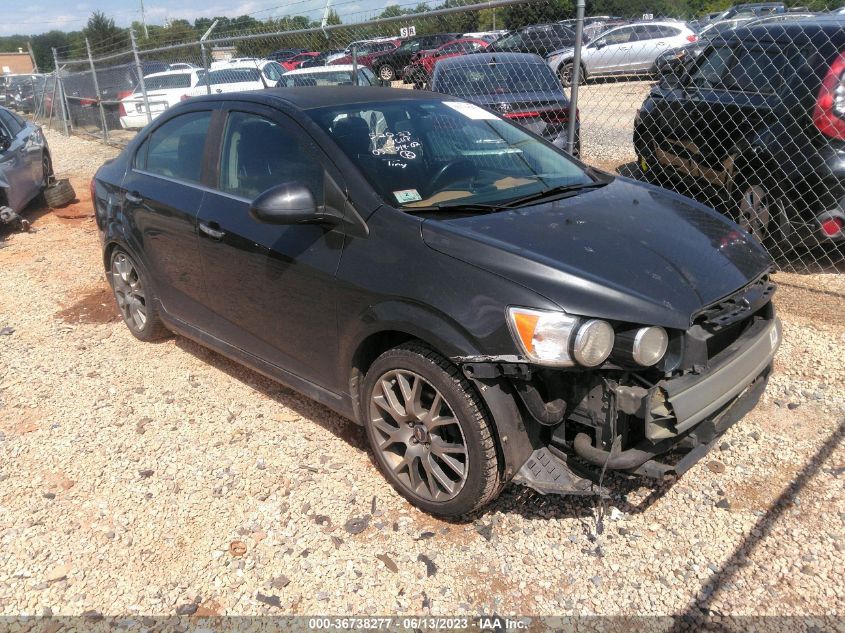 2014 CHEVROLET SONIC LTZ - 1G1JE5SB1E4237199