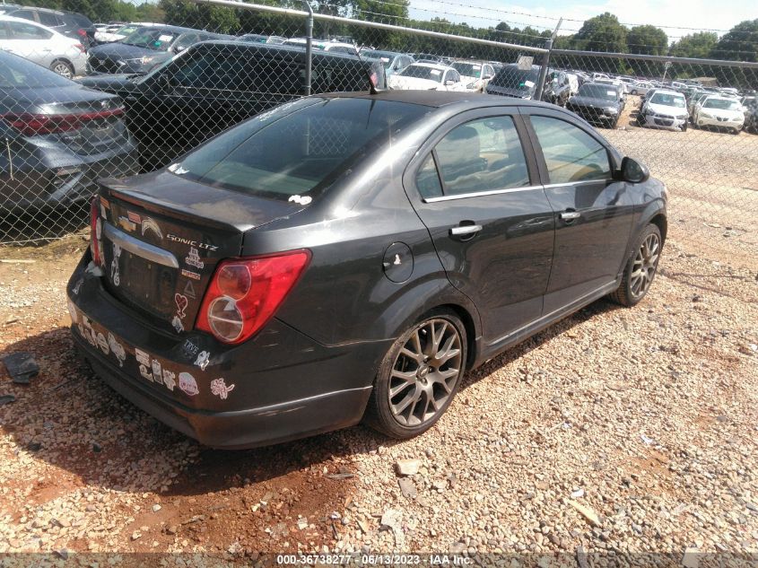2014 CHEVROLET SONIC LTZ - 1G1JE5SB1E4237199