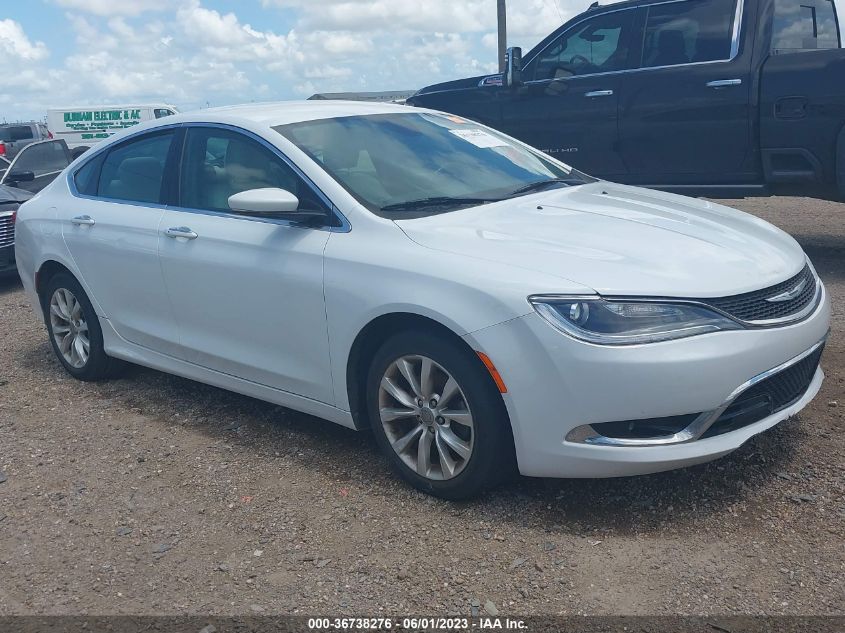 2015 CHRYSLER 200 C - 1C3CCCCB8FN584280