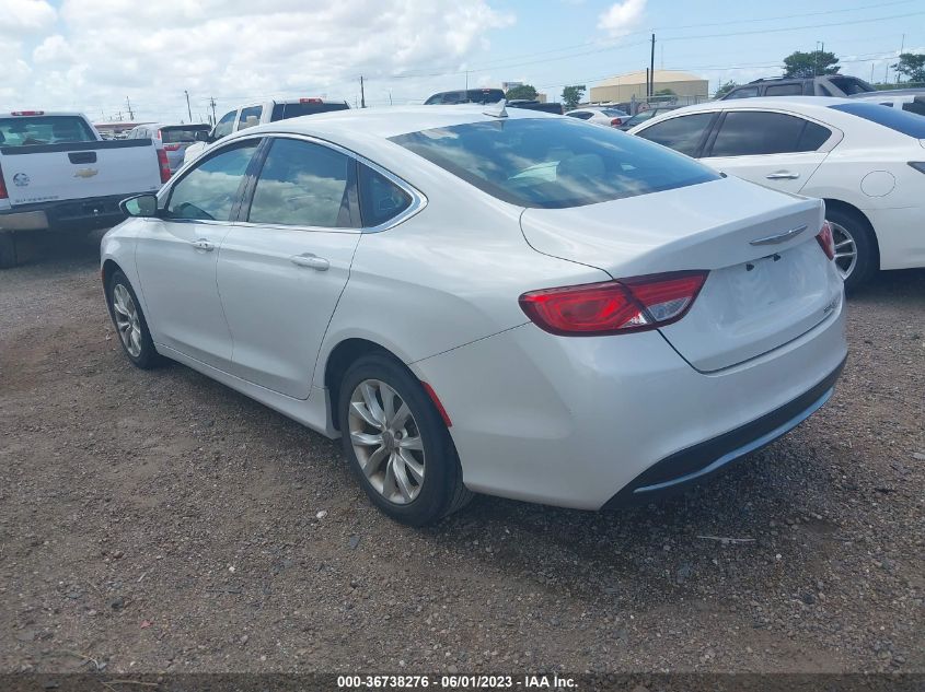 2015 CHRYSLER 200 C - 1C3CCCCB8FN584280