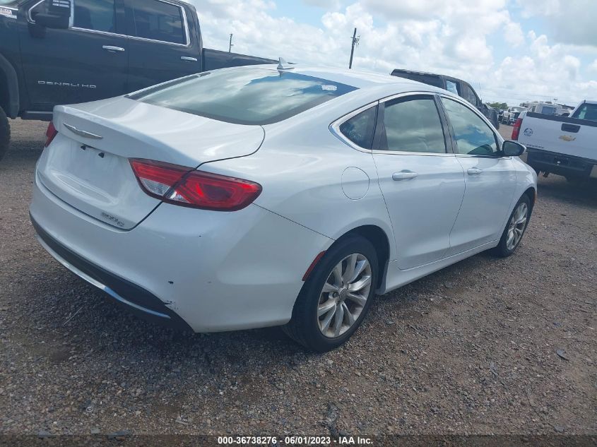 2015 CHRYSLER 200 C - 1C3CCCCB8FN584280