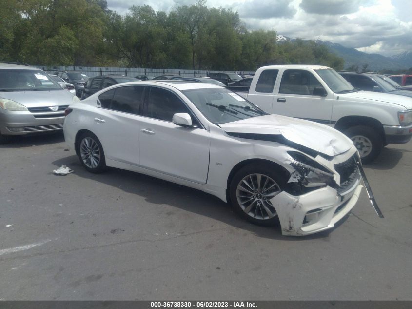 2018 INFINITI Q50 3.0T LUXE - JN1EV7AR7JM610536