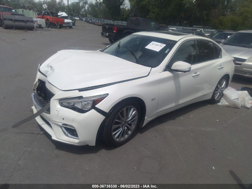 2018 INFINITI Q50 3.0T LUXE - JN1EV7AR7JM610536
