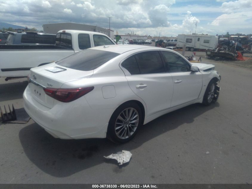 2018 INFINITI Q50 3.0T LUXE - JN1EV7AR7JM610536