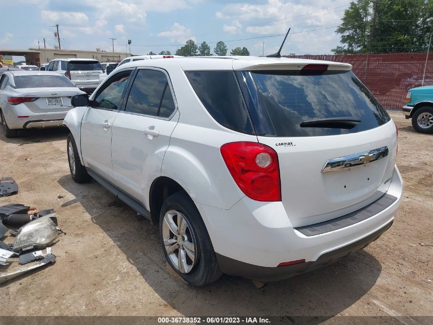 2013 CHEVROLET EQUINOX LS - 1GNALBEK6DZ133985