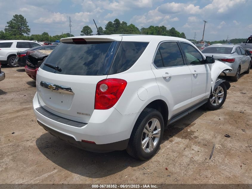 2013 CHEVROLET EQUINOX LS - 1GNALBEK6DZ133985