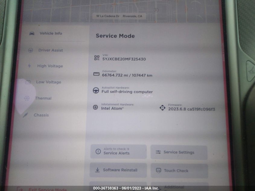 2021 TESLA MODEL X LONG RANGE - 5YJXCBE20MF325430