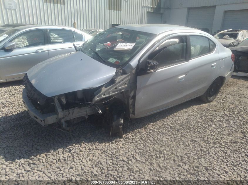 VIN ML32F3FJ7JHF09469 2018 MITSUBISHI MIRAGE G4 no.2