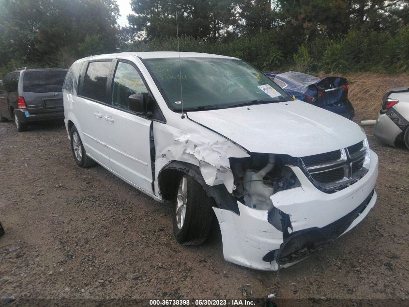 2016 DODGE GRAND CARAVAN SE - 2C4RDGBG4GR321554
