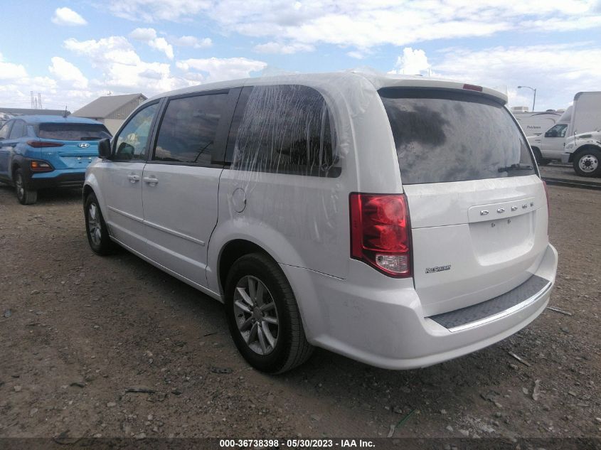 2016 DODGE GRAND CARAVAN SE - 2C4RDGBG4GR321554