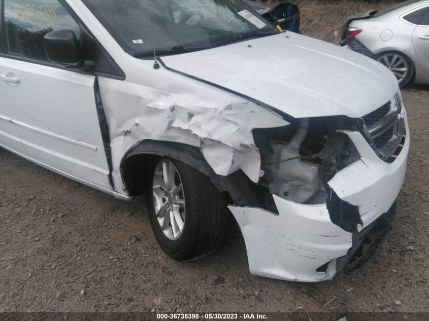 2016 DODGE GRAND CARAVAN SE - 2C4RDGBG4GR321554