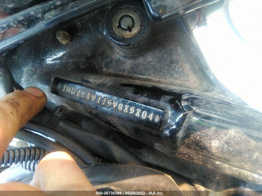 2005 HARLEY-DAVIDSON FLSTN 1HD1BNY115Y085804