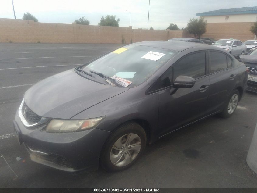 2014 HONDA CIVIC SEDAN LX - 19XFB2F52EE222170