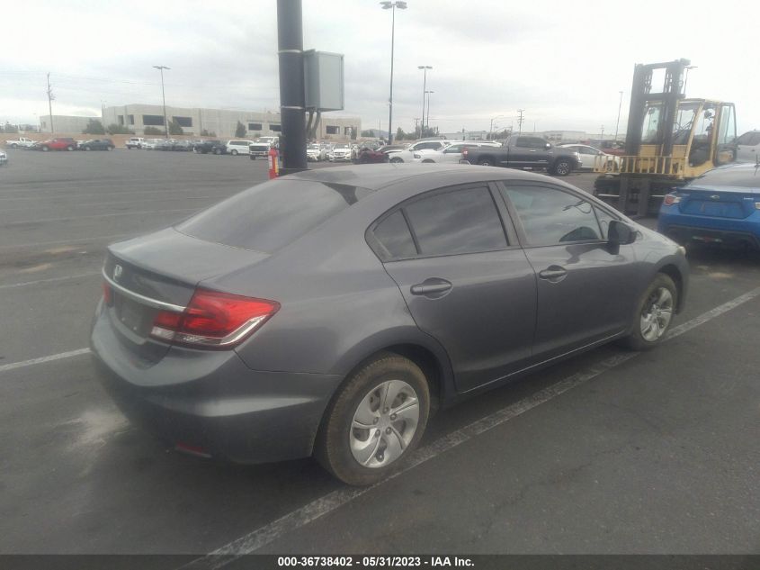 2014 HONDA CIVIC SEDAN LX - 19XFB2F52EE222170