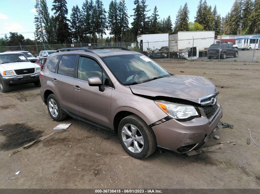 2015 SUBARU FORESTER 2.5I LIMITED - JF2SJAHC9FH538007