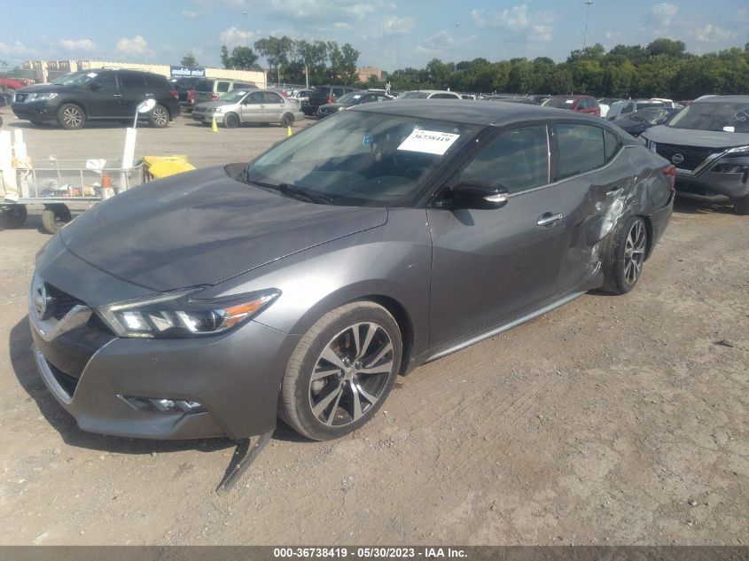 2017 NISSAN MAXIMA SV - 1N4AA6AP8HC452276