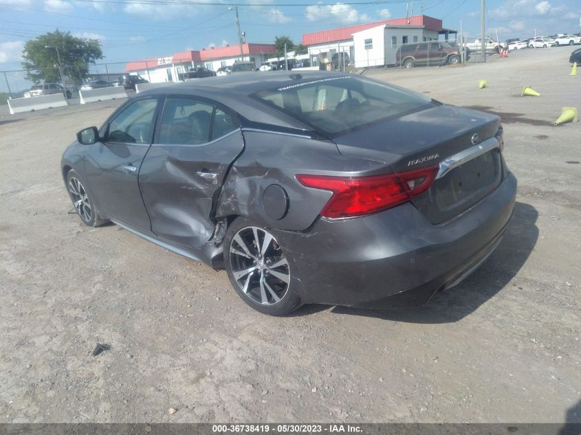 2017 NISSAN MAXIMA SV - 1N4AA6AP8HC452276