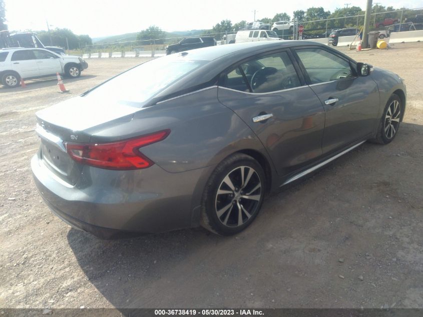 2017 NISSAN MAXIMA SV - 1N4AA6AP8HC452276