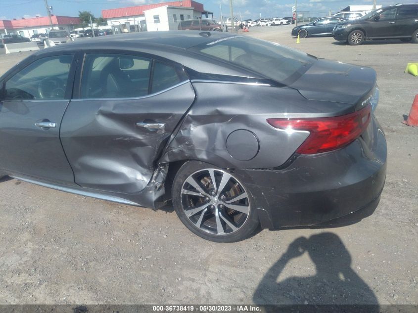 2017 NISSAN MAXIMA SV - 1N4AA6AP8HC452276