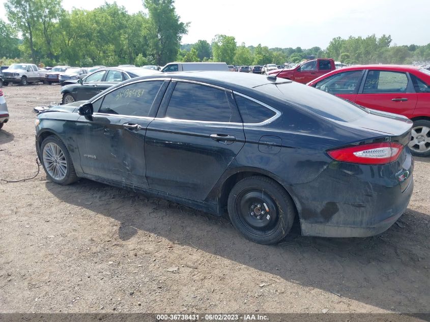 2013 FORD FUSION SE HYBRID - 3FA6P0LU2DR323790