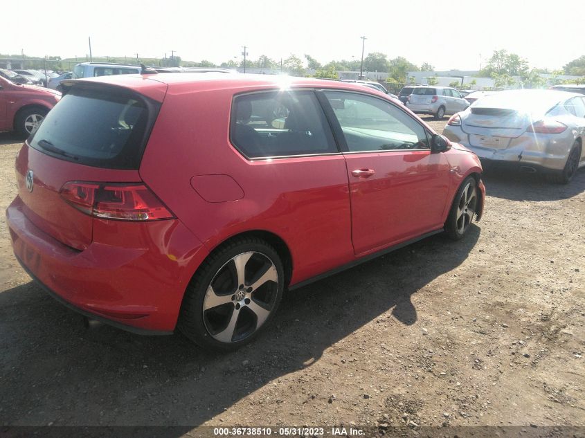 2015 VOLKSWAGEN GOLF GTI S 3VWTT7AU0FM043352