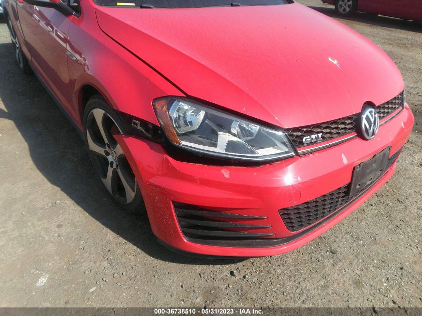 2015 VOLKSWAGEN GOLF GTI S 3VWTT7AU0FM043352