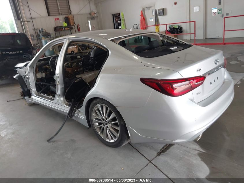 2020 INFINITI Q50 3.0T LUXE - JN1EV7AR3LM252841