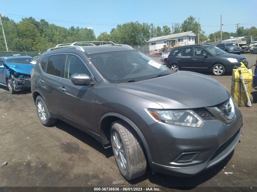 2016 NISSAN ROGUE SV - KNMAT2MV7GP681918