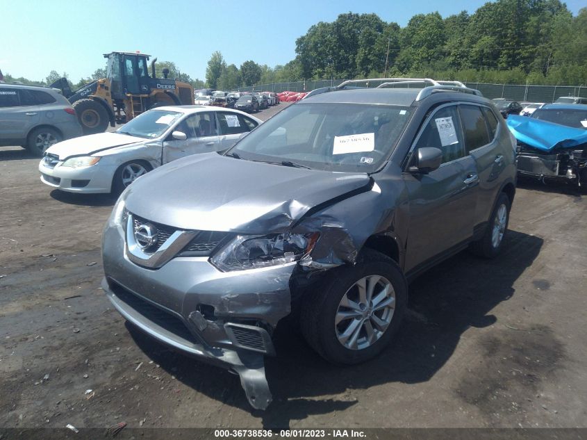2016 NISSAN ROGUE SV - KNMAT2MV7GP681918