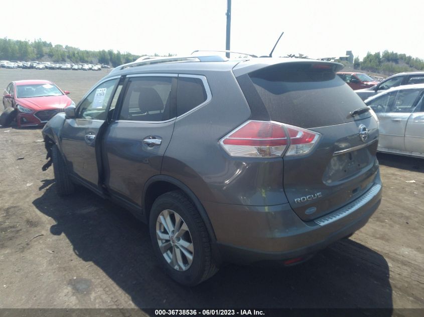 2016 NISSAN ROGUE SV - KNMAT2MV7GP681918