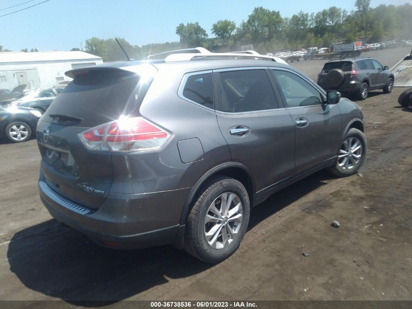 2016 NISSAN ROGUE SV - KNMAT2MV7GP681918
