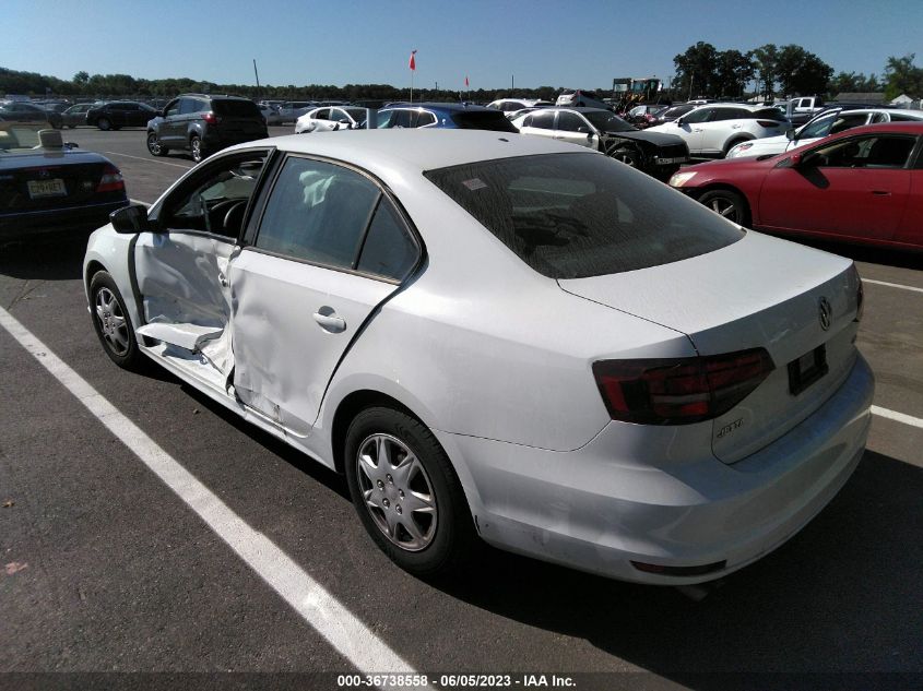 2016 VOLKSWAGEN JETTA SEDAN 1.4T S - 3VW267AJXGM331938