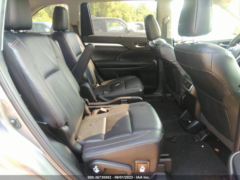 2019 TOYOTA HIGHLANDER SE/XLE - 5TDJZRFH9KS604125
