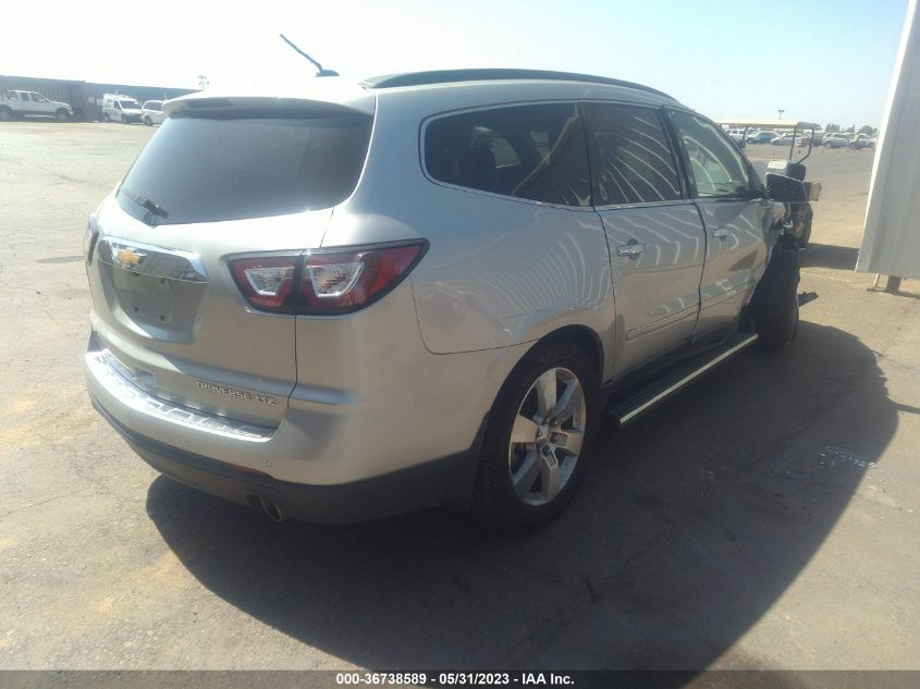 2014 CHEVROLET TRAVERSE LTZ - 1GNKVJKD1EJ283386