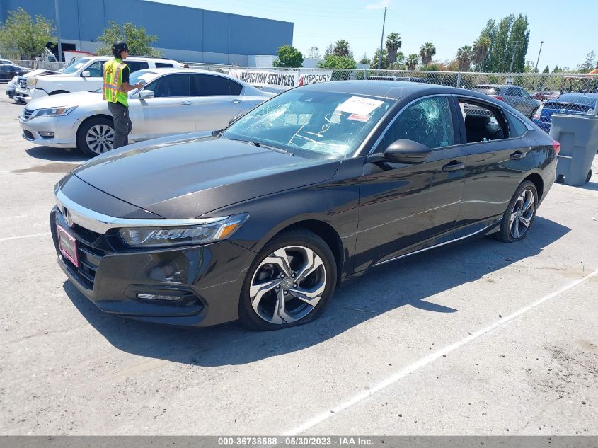 VIN 1HGCV1F50JA217066 2018 HONDA ACCORD SEDAN EX-L 1.5T
